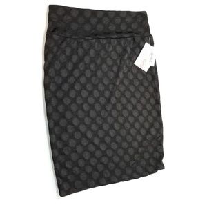 Black jacquard cassie